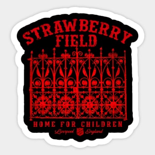 Strawberry Field Sticker